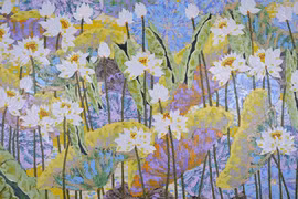 Giải thoát ngay tại... tranh sen