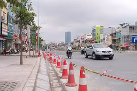 Khắc phục vỉa hè tuyến Ô Chợ Dừa - Hoàng Cầu: Người dân thấy hợp lý