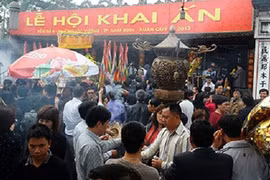 Khôi phục Lễ Tế cá tại đền Trần