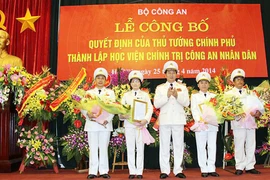 Học viện Chính trị Công an nhân dân chính thức ra mắt