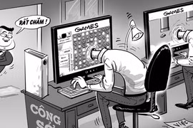 Chơi “game” nơi công sở - Sức hút khó cưỡng: Lãng phí thời gian và tiền bạc