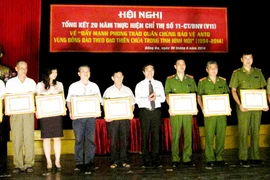 Nhiều giáo dân được khen thưởng