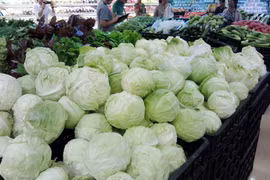Rau quả Trung Quốc “lẻn” vào siêu thị