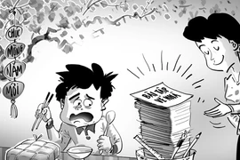 Không mải vui sau Tết