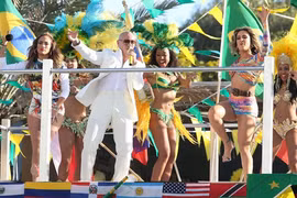 Lễ khai mạc đậm chất Samba