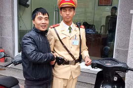 Kiểm tra giao thông, phát hiện xe trộm cắp