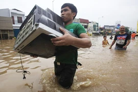 Indonesia chìm trong biển nước