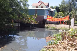 Ngang nhiên xả thải, người dân điêu đứng