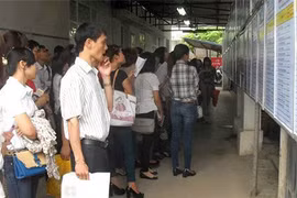 Áp lực việc làm ngày càng nặng