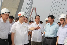 Kiểm tra tiến độ dự án đường Võ Nguyên Giáp