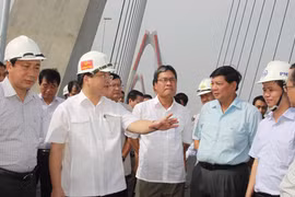 Kiểm tra tiến độ dự án đường Võ Nguyên Giáp