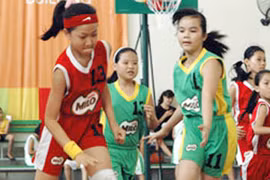 Sân chơi giúp học sinh Hà Nội tăng chiều cao