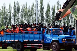 Tân Cương tuyên án 55 phần tử khủng bố