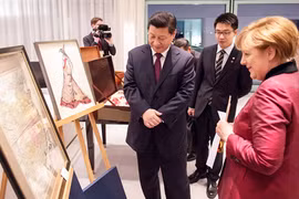 Đức tặng Trung Quốc bản đồ không có Hoàng Sa - Trường Sa 