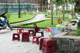 Vườn hoa Lý Tự Trọng thành đường giao thông