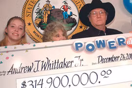 Khánh kiệt sau khi... trúng số độc đắc