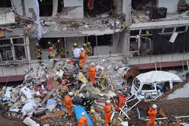 Nổ chung cư ở Trung Quốc, 7 người chết