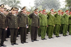 Tăng cường huấn luyện điều lệnh nội vụ