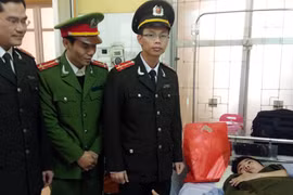 Quỹ Hỗ trợ thanh niên Công an Thủ đô trao quà