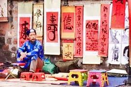 Xin chữ ngày xuân: Thật, giả lẫn lộn