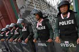 Thái Lan triển khai lực lượng đối phó biểu tình