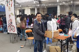 Hành động đẹp của chàng trai trẻ