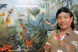 Vẽ tranh trên kính