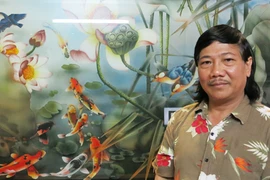 Vẽ tranh trên kính