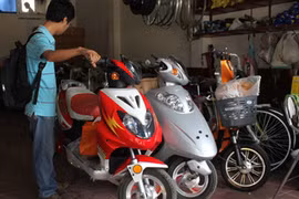 Im ắng thị trường xe máy điện