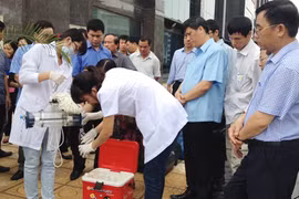 Bể nước chung cư tồn dư chỉ tiêu lý, hóa có hại