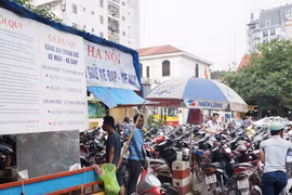 Xử lý nghiêm điểm trông xe phá giá