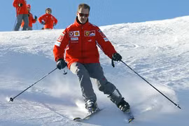 Tay đua huyền thoại Schumacher hôn mê sang ngày thứ 56