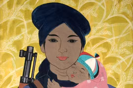 Sức mạnh đoàn kết trong tranh cổ động