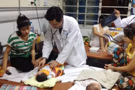 Chuyện quá tải ở tâm dịch sởi