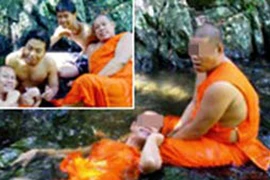 Thái Lan chấn động vì loạt ảnh phóng túng của các nhà sư