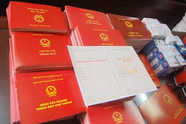 Đường dây làm giấy tờ giả với số lượng cực lớn