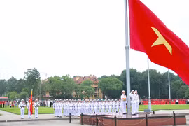 Những điều ít biết về Đội tiêu binh thượng cờ Lăng Bác