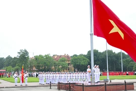 Những điều ít biết về Đội tiêu binh thượng cờ Lăng Bác