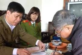 Công an huyện Hoài Đức: Cấp đổi 50.000 sổ hộ khẩu mới