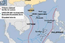 Mỹ phản bác “đường lưỡi bò” Trung Quốc đơn phương đưa ra tại biển Đông