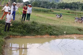 Đi mua sữa về, mẹ phát hiện 2 con đuối nước dưới ao