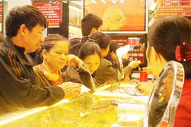 Giá vàng bật tăng