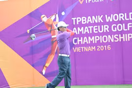 Hấp dẫn vòng loại "Giải vô địch Golf thế giới TPBank – TPBank WAGC 2016"