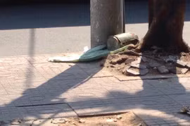 Cả phố náo loạn vì phát hiện vật lạ nghi là vật liệu nổ