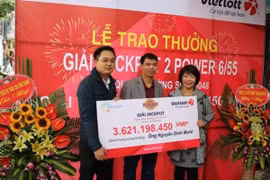 Thợ sửa khóa ở Hải Dương trúng 3,6 tỷ đồng vé số Vietlott