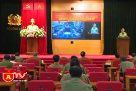 Lực lượng Công an xã phát huy tốt vai trò nòng cốt ở cơ sở