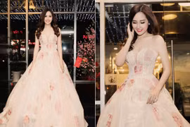 Hoa hậu Mai Phương Thuý "hút mắt" bằng vẻ ngoài lộng lẫy như công chúa
