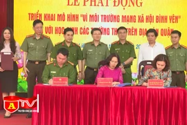 Triển khai mô hình điểm “Vì môi trường mạng xã hội bình yên”