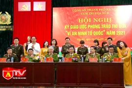 Gắn phong trào thi đua "Vì An ninh Tổ quốc" với những phần việc cụ thể
