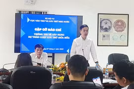 Cục Văn thư và Lưu trữ Nhà nước thông tin về xây dựng dự thảo Luật Lưu trữ (sửa đổi) 